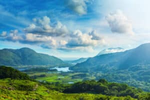 Randonnée Kerry : Panorama sur les montagnes du Kerry