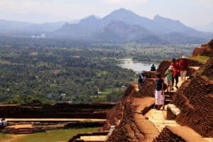 Trek au Sri Lanka sur le site archéologique de Sigiriya Akaoka