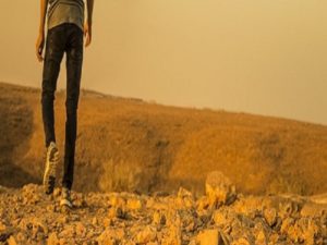 Randonnée en Algérie à pieds dans le désert de Ghardaia Timimoun, l'oasis rouge Akaoka