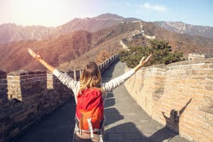 Randonnée en Chine grande muraille de Chine Akaoka