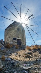 Randonnée Grèce moulin Akaoka