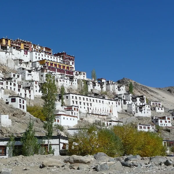 Monastère Thiksay en Inde